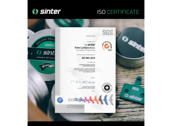 Sinter Shimano G Typ Bremsscheiben-Polymer blau
