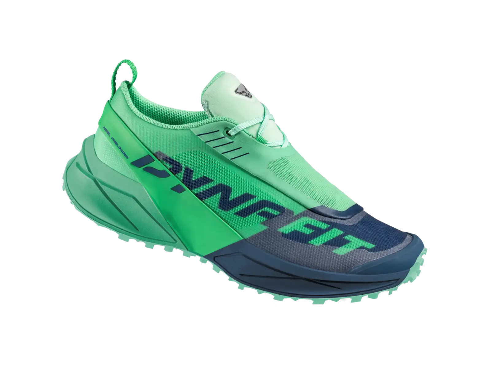 Dynafit Ultra 100 W Damen-Laufschuhe Poseidon/Super Mint.