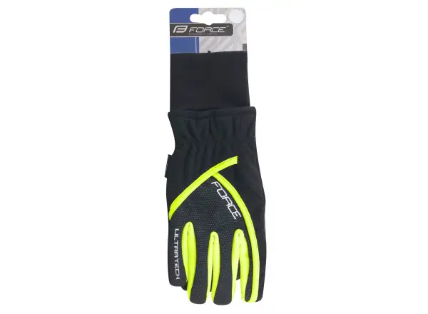 Force Ultra Tech Winterhandschuhe schwarz/fluoreszierend
