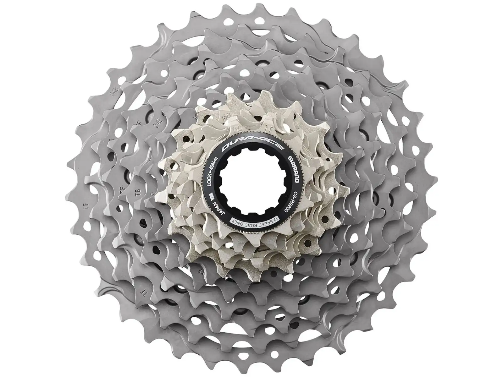 Shimano Dura-Ace CS-R9200-12 12-fach Straßenkassette 11-30 Zähne - Unverpackt