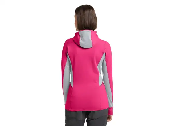 Haglöfs L.I.M. Mid Comp Hood Damen Kapuzenpullover rosa