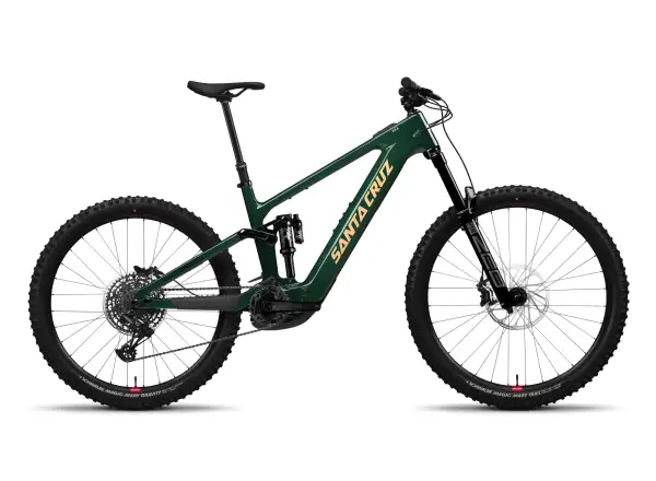 Santa Cruz Vala 1 C MX GX AXS CH Vollgefedertes E-Bike Midnight Green