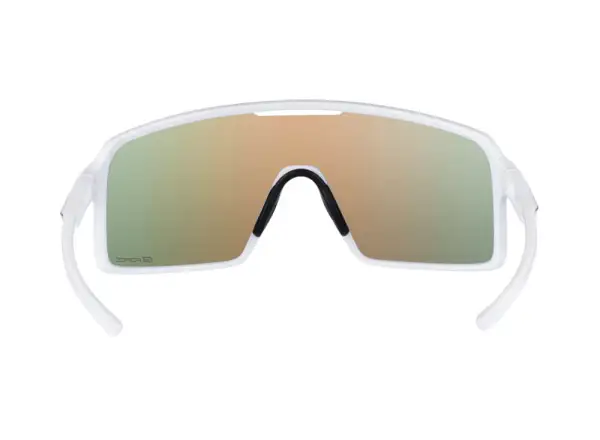 Force Static Fahrradbrille weiß/blau verspiegeltes Glas