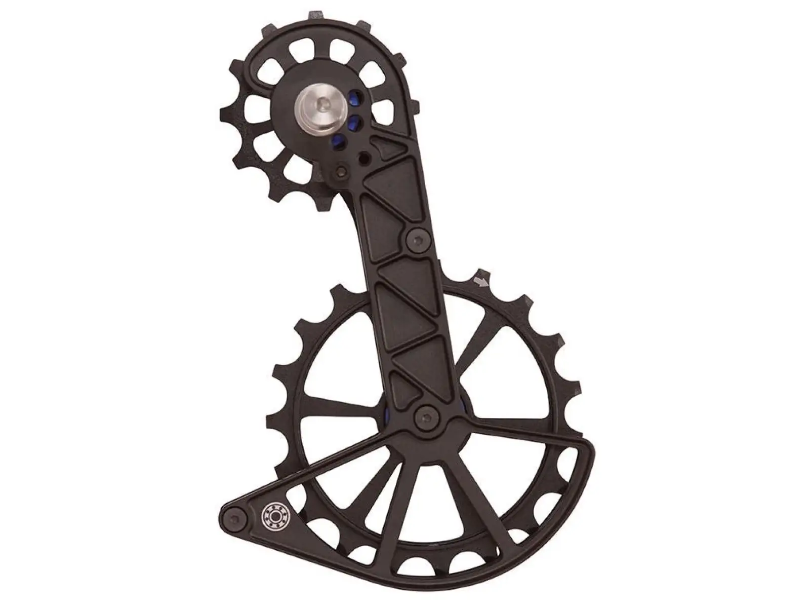 Kogel Kolossos Führungsrolle mit Rollen für R8100/R9200 Road Black.