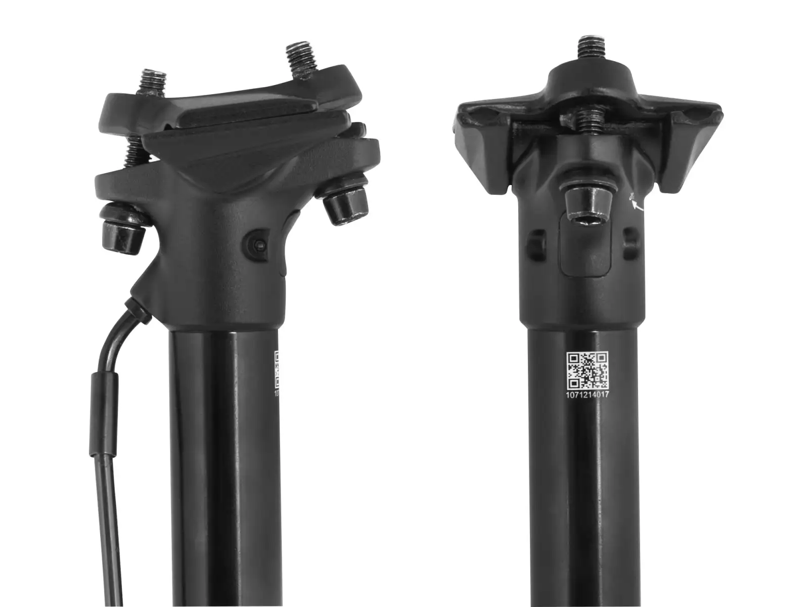 Force Dropper Teleskopsattelstütze 125 mm 30,9x475 mm schwarz