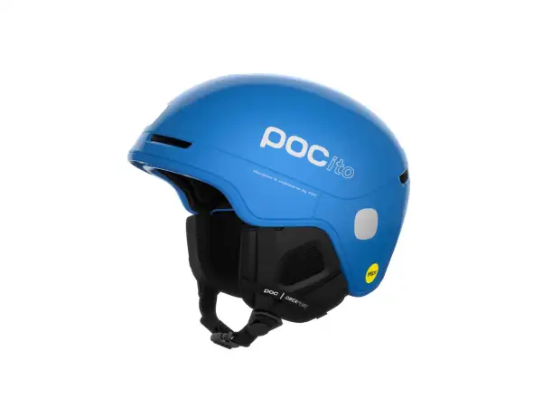 POC POCito Obex MIPS Kinder Skihelm Fluorescent Blue, Größe M-L