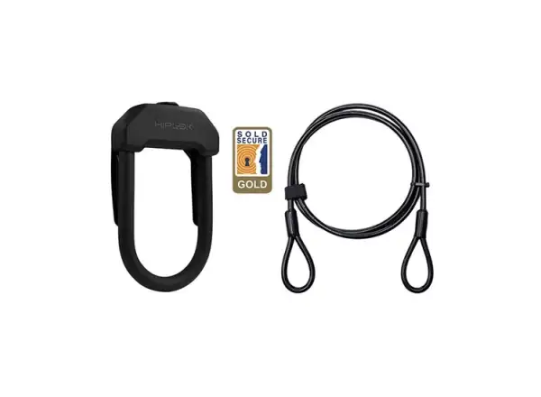 Hiplok DX Plus Schloss All Black