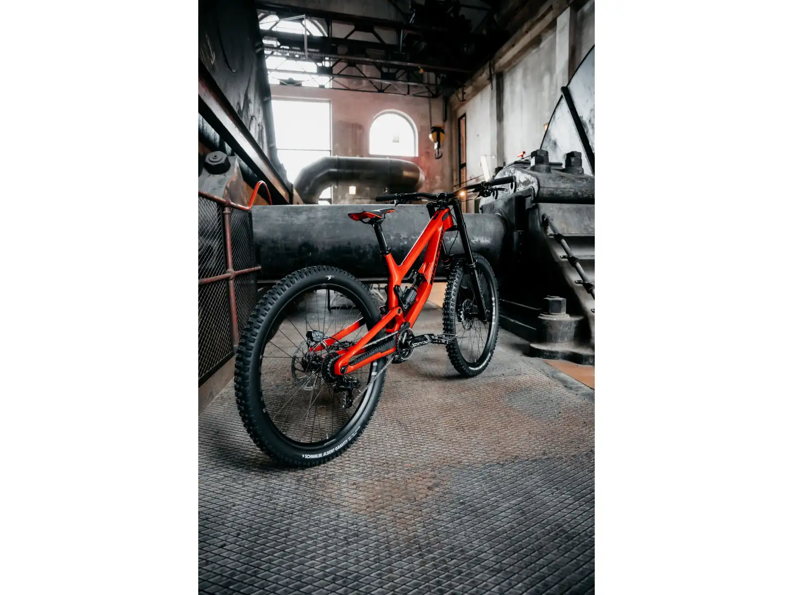 Nukeproof Dissent Carbon Pro 297 GX DH7 Downhill-Fahrrad Red