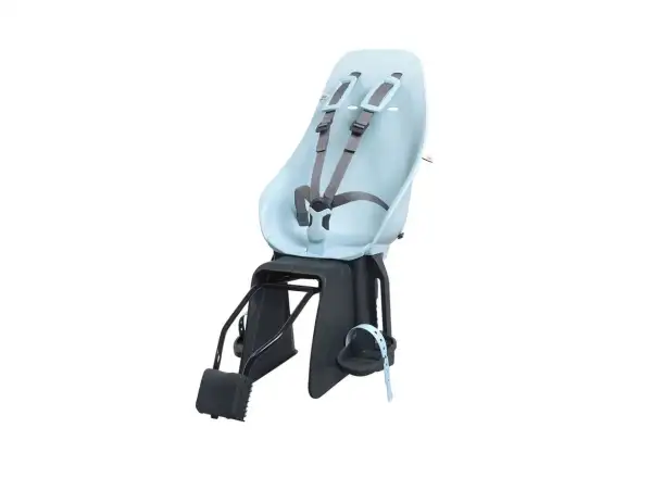 Urban Iki Fahrrad-Hecksitz mit Adapter und Rahmenhalterung SET Aotake Hellblau