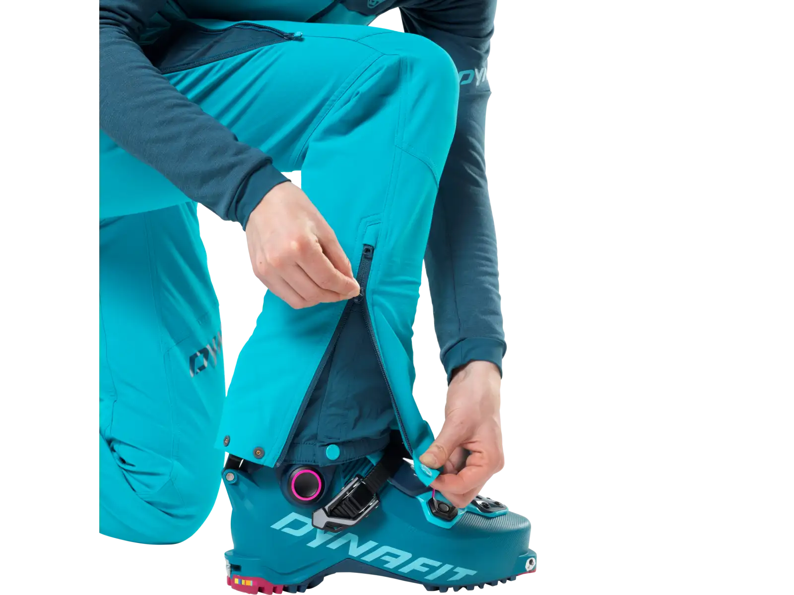Dynafit Radical Pro Damen Skitourenschuhe Petrol/Reef