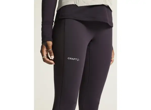 Craft ADV SubZ Wind Damen Laufleggings lila