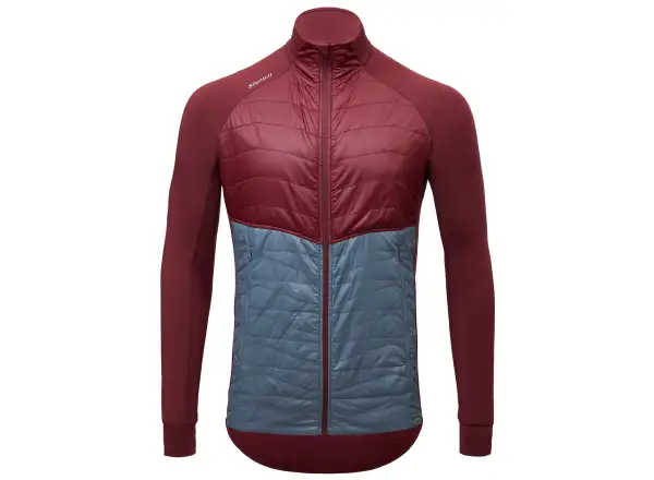 Silvini Grado Herren gefütterte Jacke Merlot/Charcoal