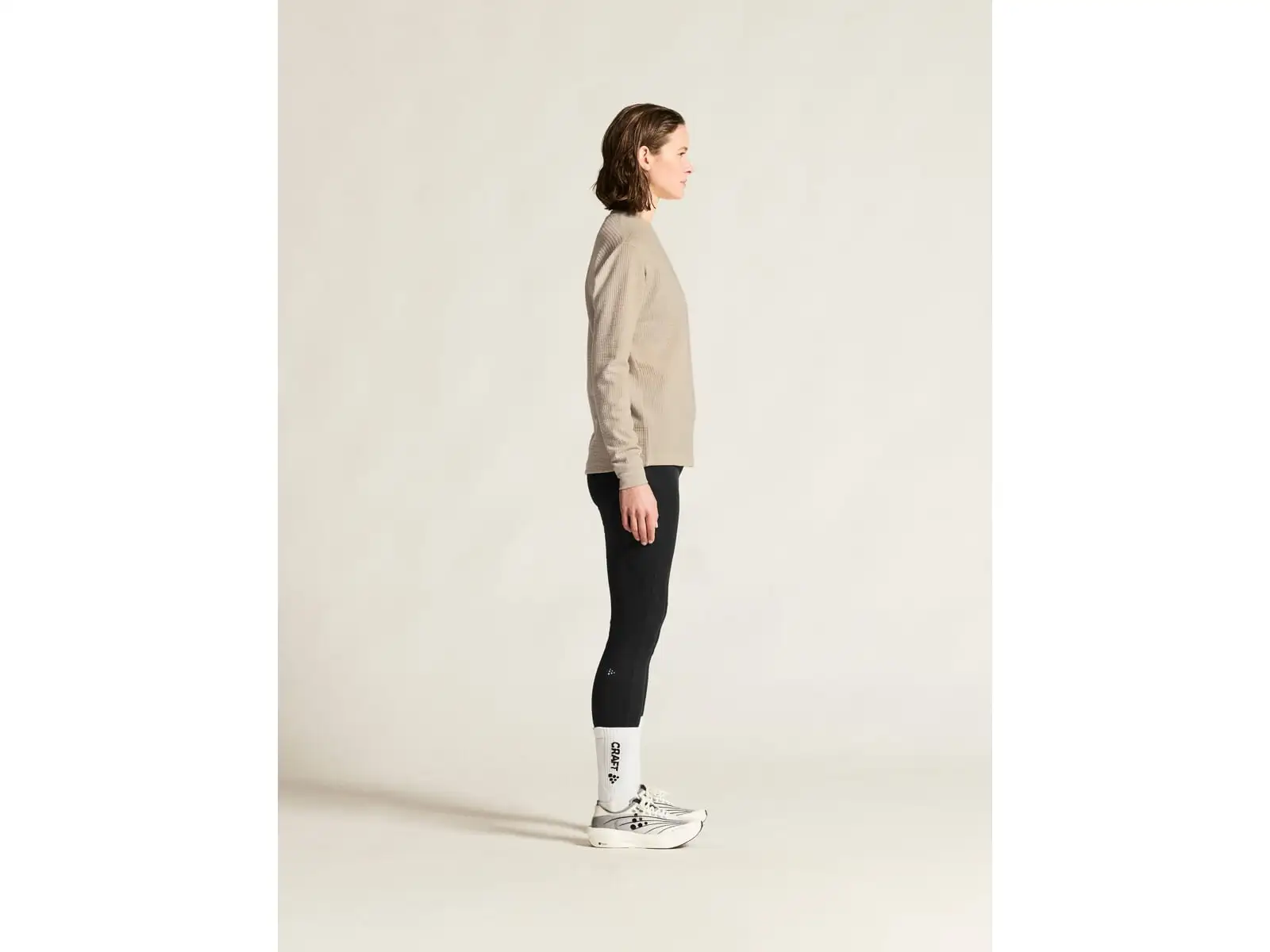 CRAFT ADV Essence Warm Wind Tights 2 Damen Laufleggings schwarz