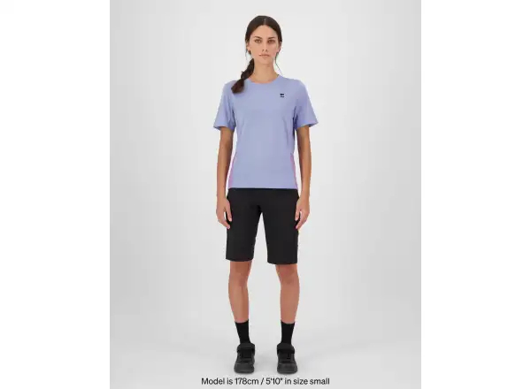 Mons Royale Tarn Merino Damen T-Shirt Kurzarm Skyline / Bloom