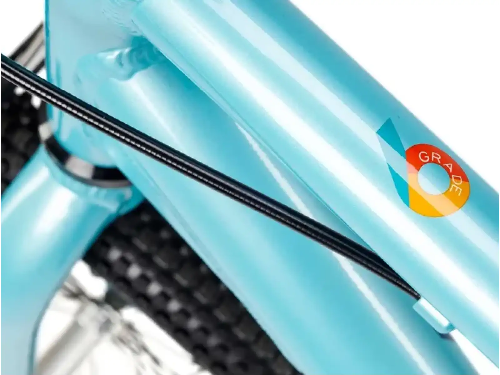 Academy Grade 6 Gürtel Kinderfahrrad 26" Blau