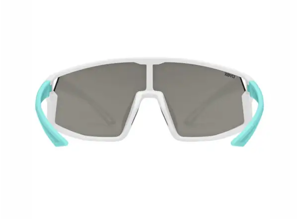 Uvex Skyryse JR. Kinderbrille White/Green/Mirror Silver