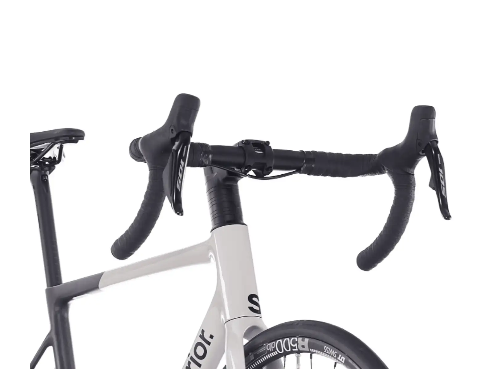 Superior RR 9.5 Rennrad Matte Carbon / White