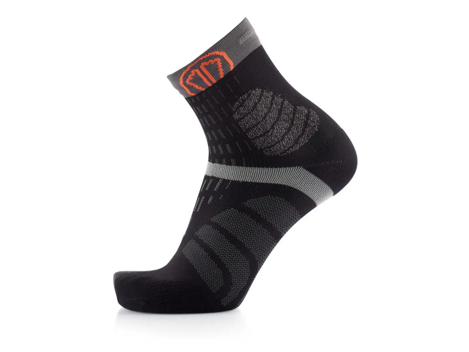Sidas T-Free Trail Laufsocken Schwarz/Grau