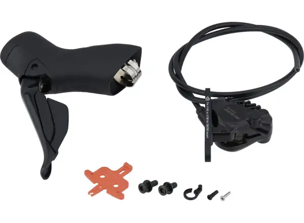 Shimano 105 Di2 BR-R7170 + ST-R7170 Scheibenbremse hinten (rechts), J-kit, Polymer