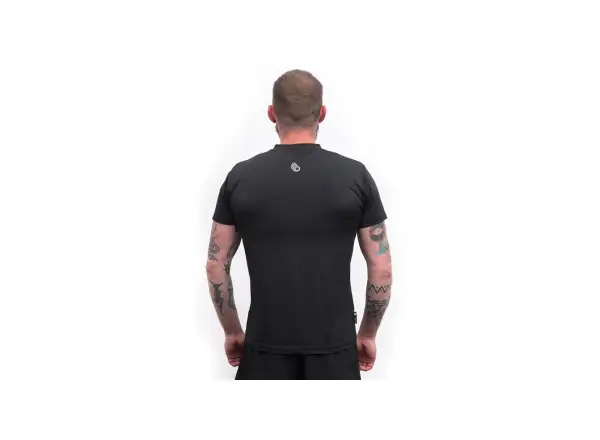 Sensor Coolmax GPS Herren T-Shirt Kurzarm schwarz