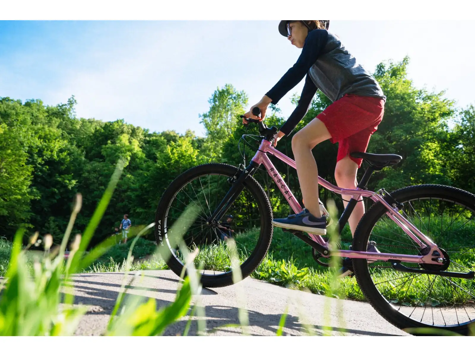 Rascal 24 7 mit Shimano Nexus Kinderfahrrad Himbeere