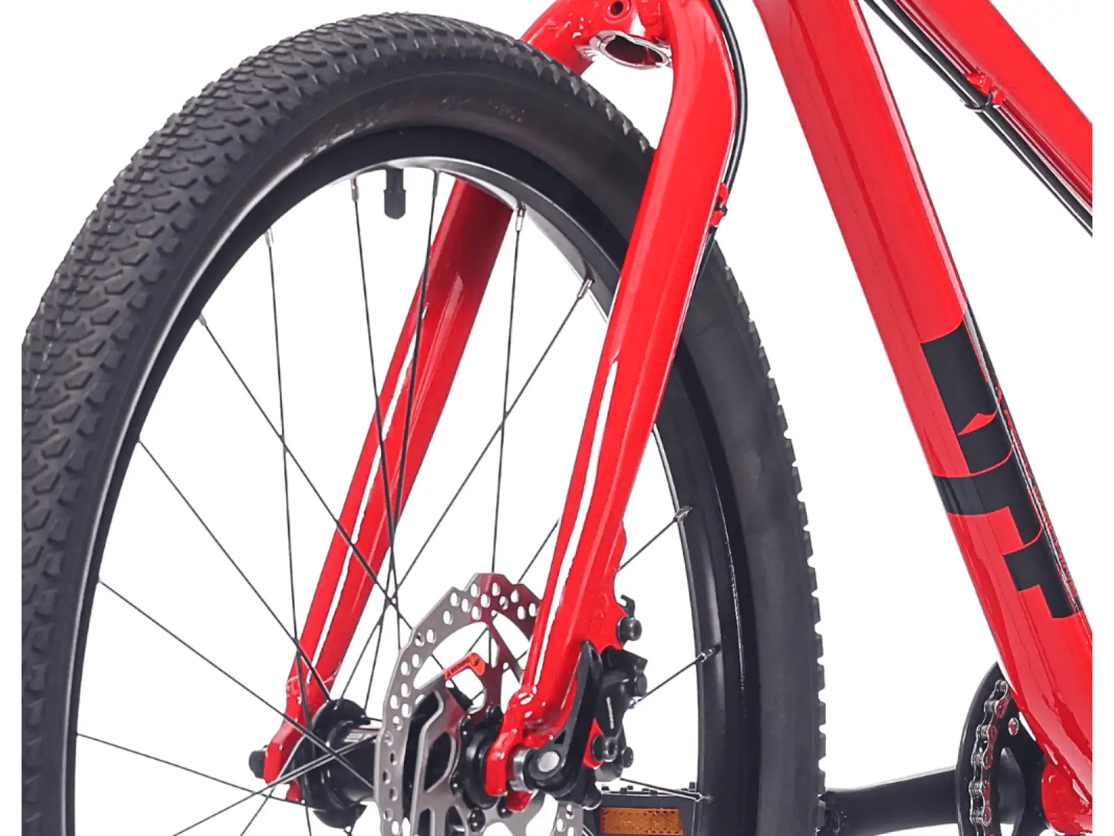 Rock Machine RIFF Tr 24 Kinderfahrrad Gloss Fire Red