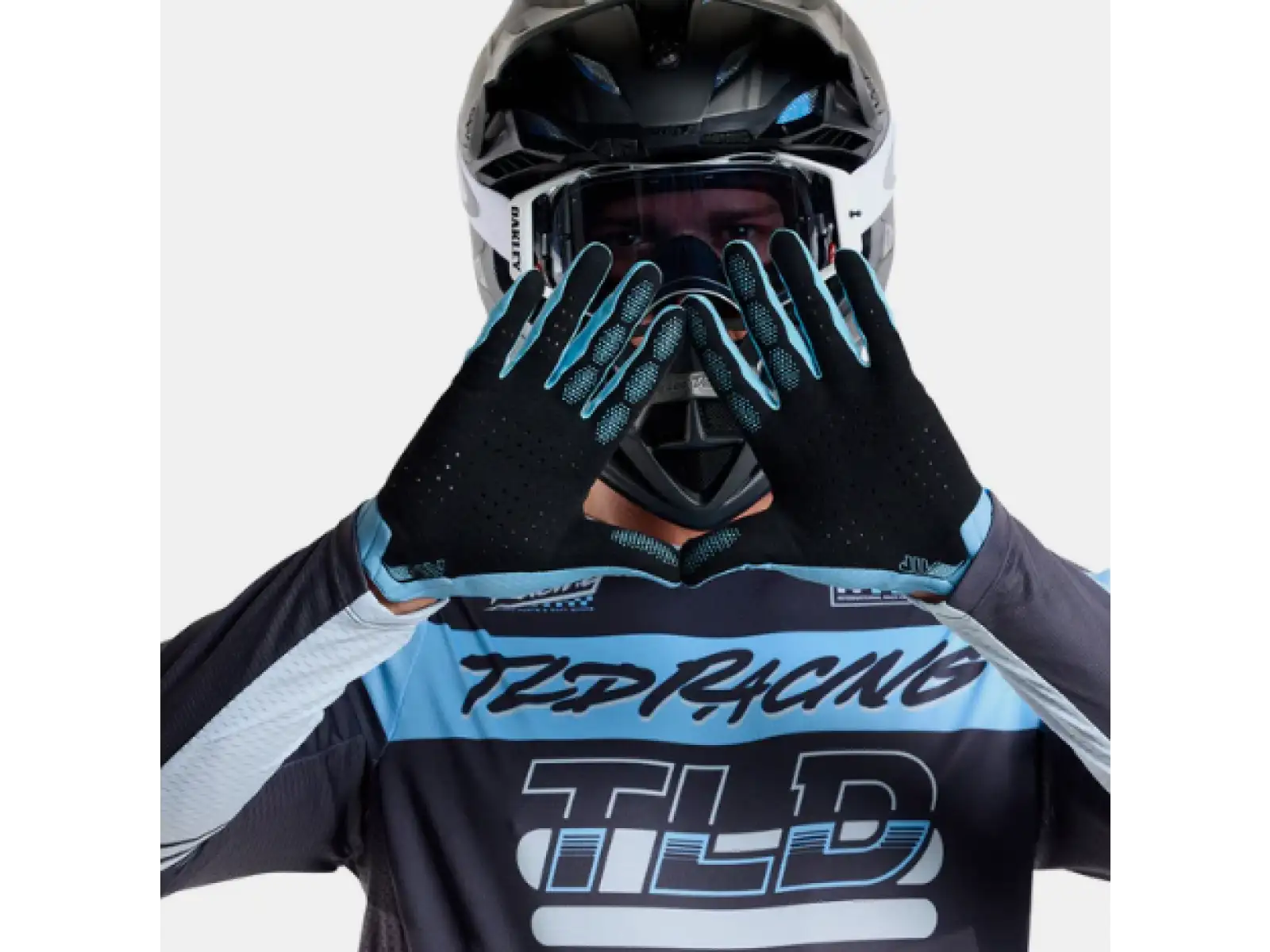 Troy Lee Designs Air Mono Handschuhe Smoke