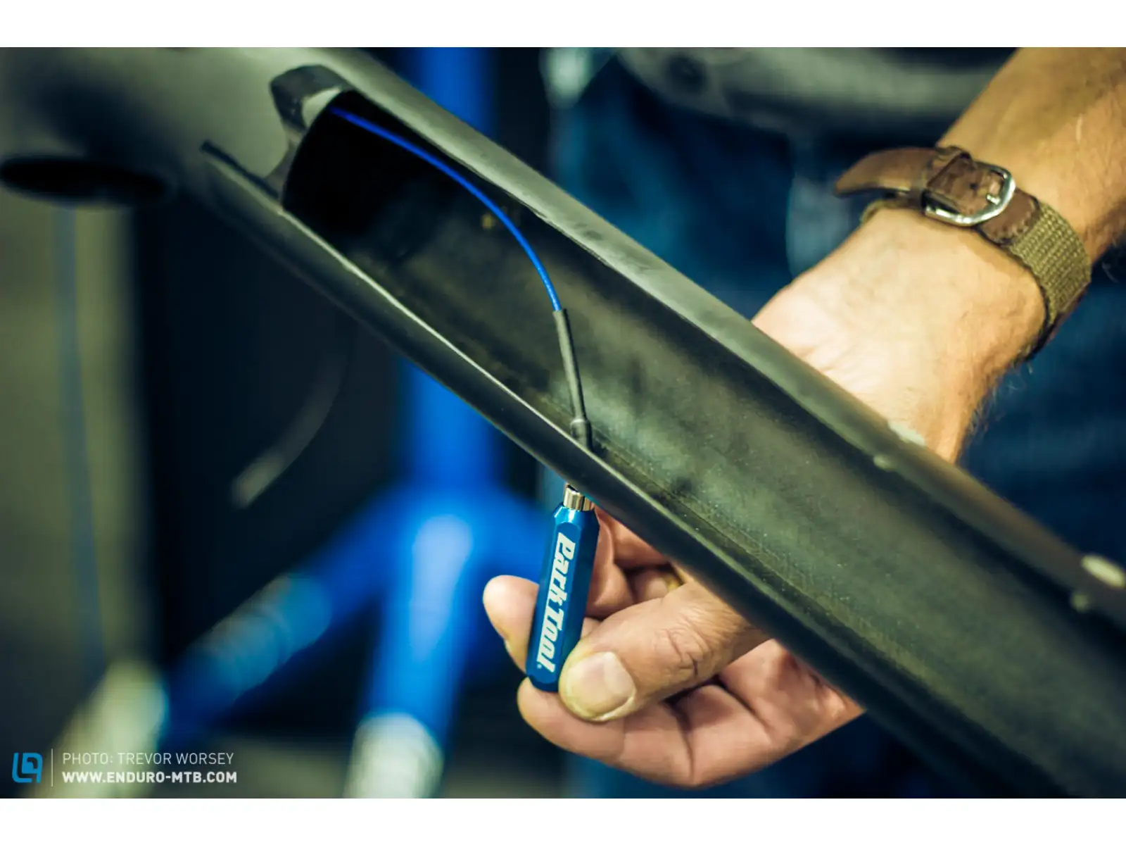 Park Tool IR-1-2 Set zum Montieren interner Züge.