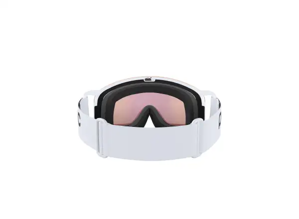 POC Nexal Mid Skibrille Hydrogen White/Partly Sunny Orange