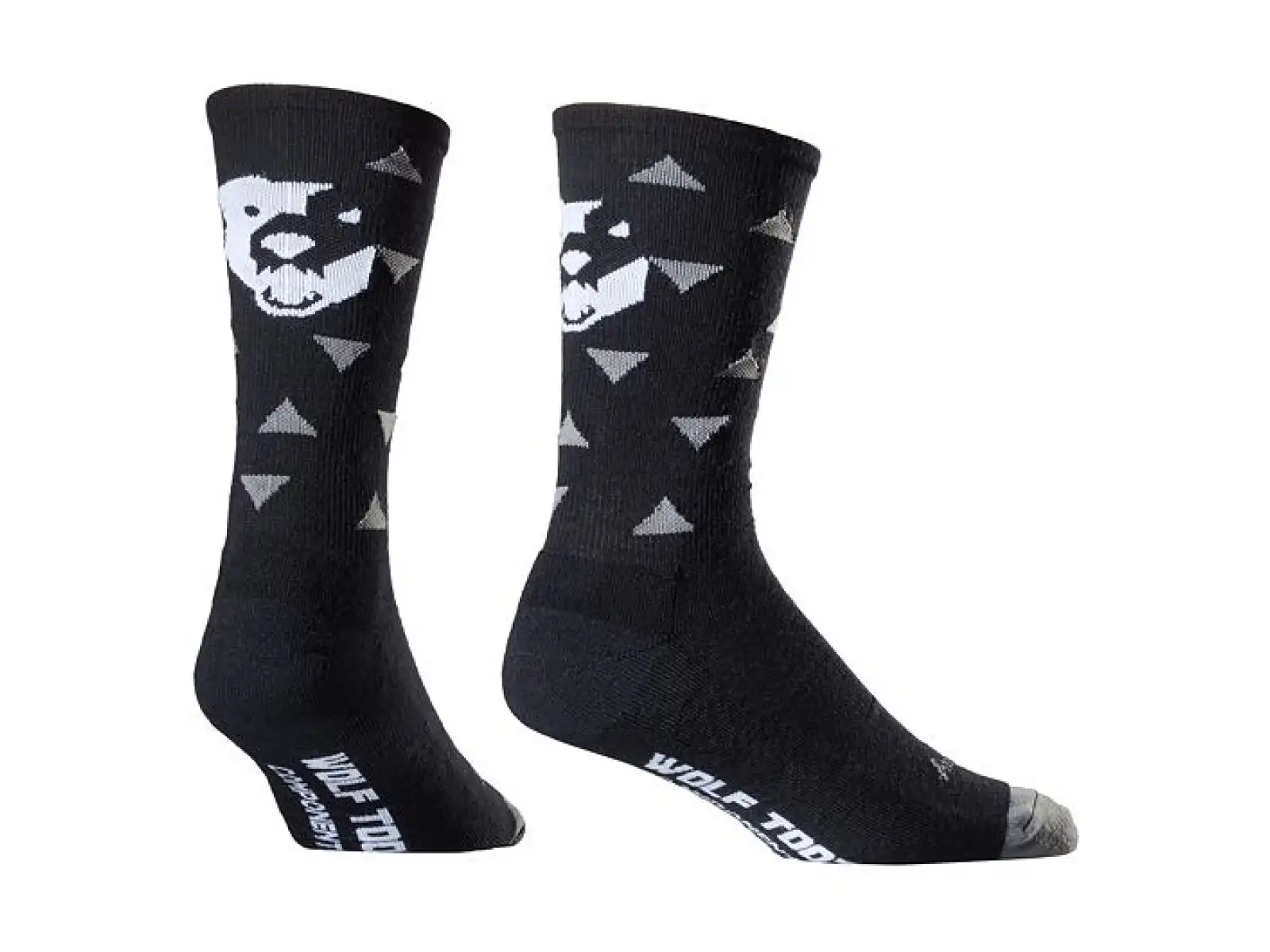 Die Wolf Tooth Wooligan Socken aus Wolle.