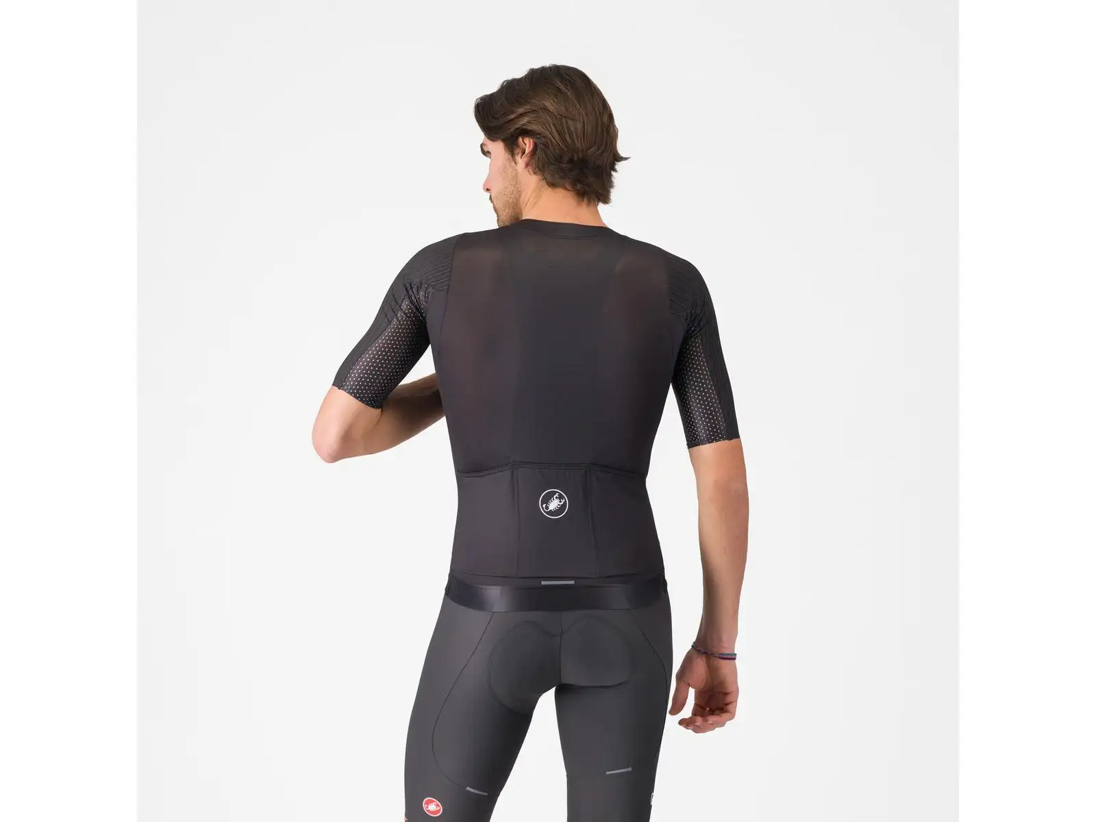 Castelli Giro Vintage Maglia Nera 34 Herren Trikot Kurzarm Nero