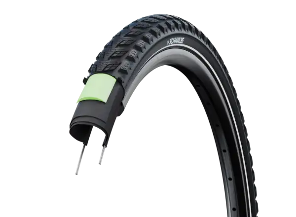 Schwalbe Marathon 365 GreenGuard E-50 28" Trekking-Drahtreifen Black Reflex