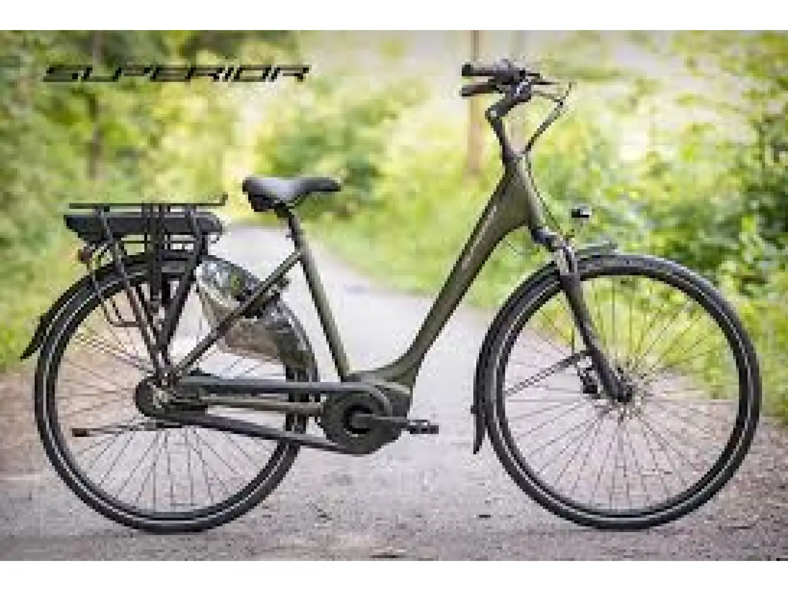 Superior SBC 200 Stadtelektrofahrrad Matte Dark Green