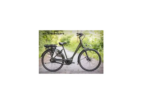 Superior SBC 200 Stadtelektrofahrrad Matte Dark Green