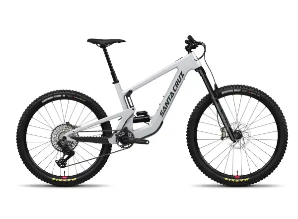 Santa Cruz Heckler SL 1 GX AXS CH Vollgefedertes E-Bike Matte Silver
