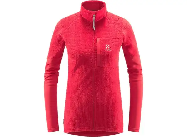 Haglöfs Touring Mid W Damen-Fleecejacke Rot