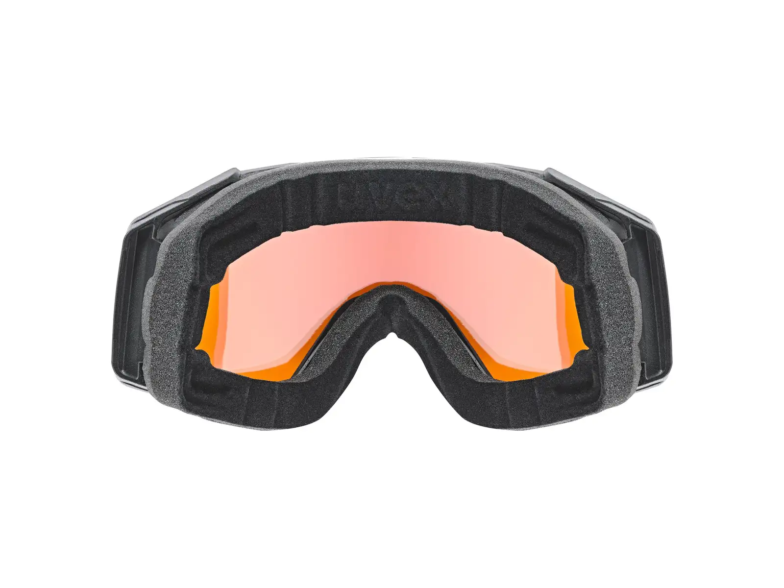 Uvex Gravity FM Skibrille black matt/rainbow - yellow