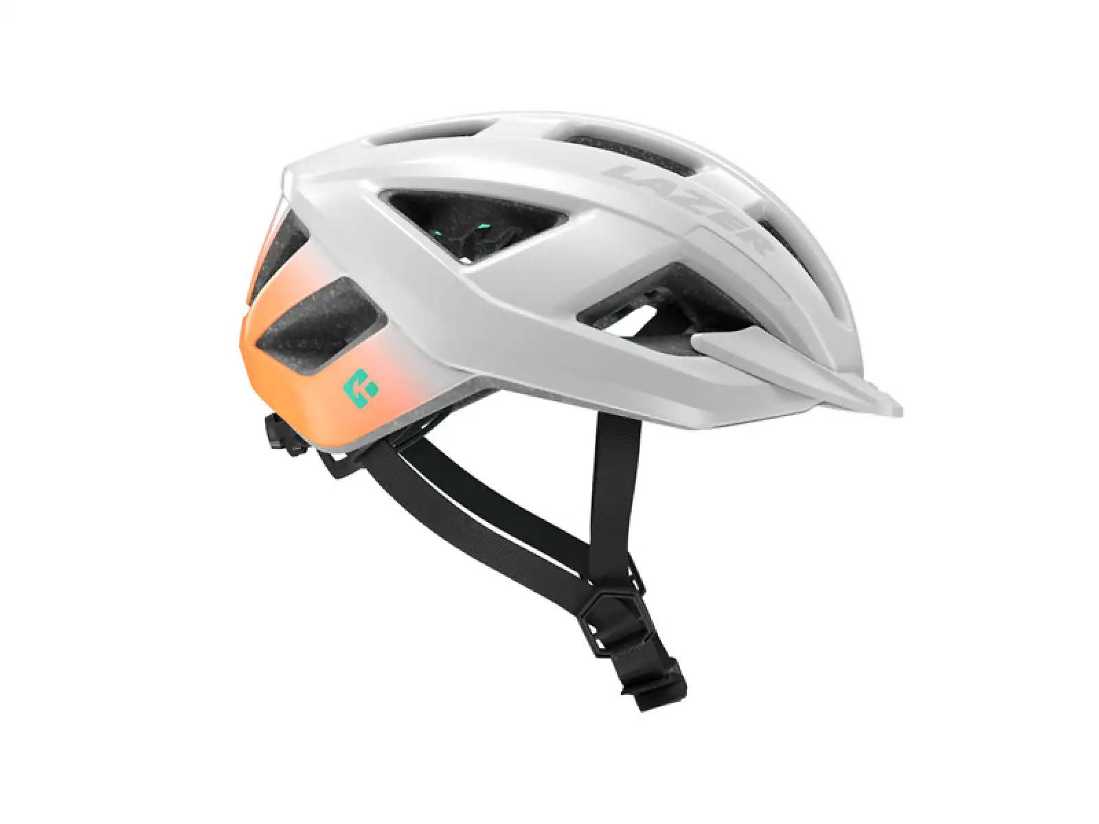Lazer Cerro KC Straßenhelm White/Flash Orange