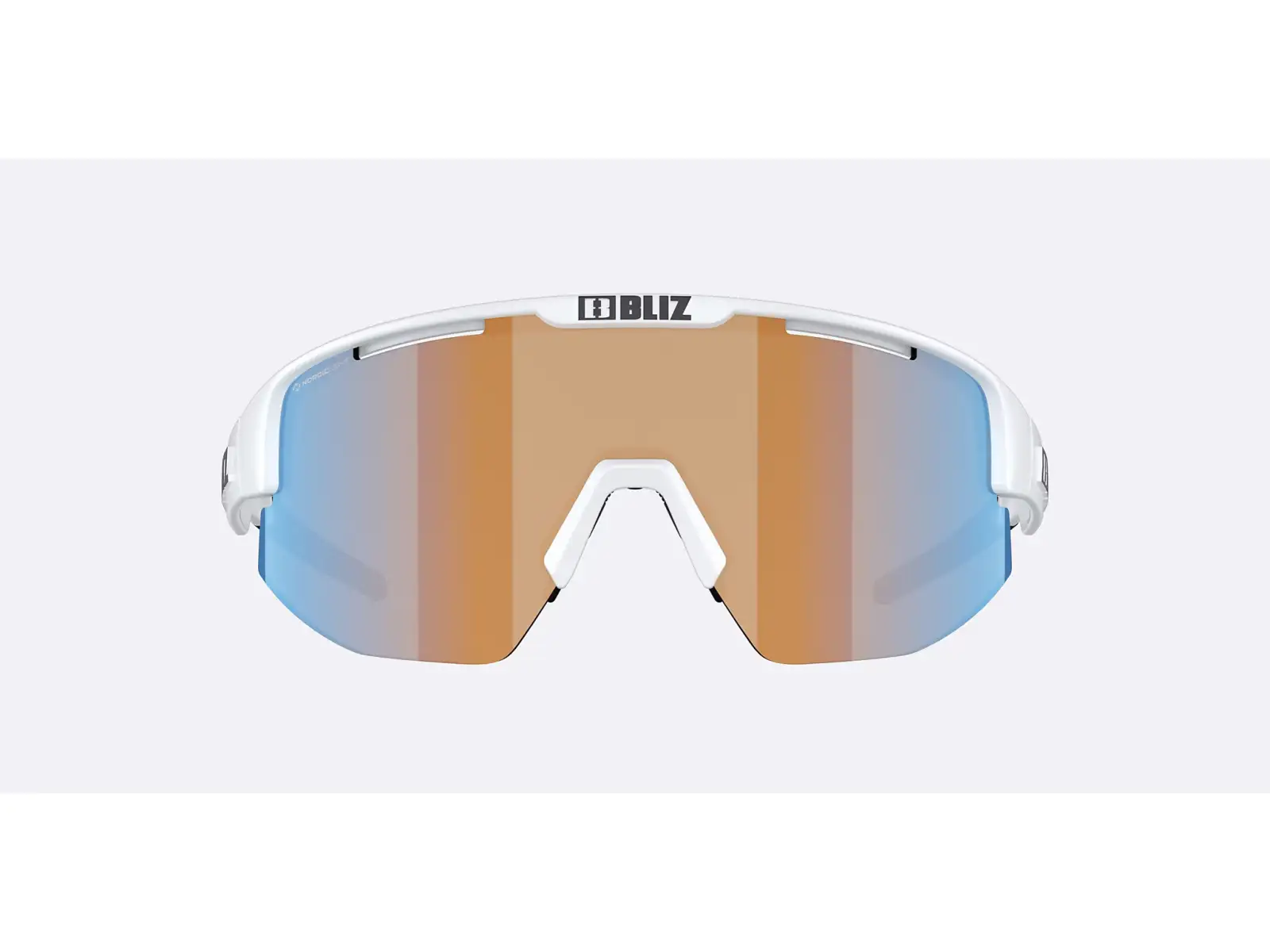 Bliz Matrix Sonnenbrille Coral/Orange Mirror Blue