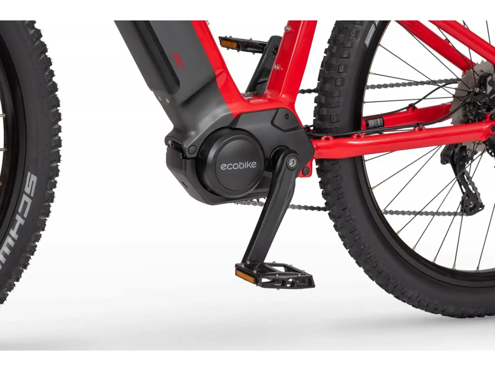 Ecobike RX 500 Elektro-Mountainbike 960 Wh Red