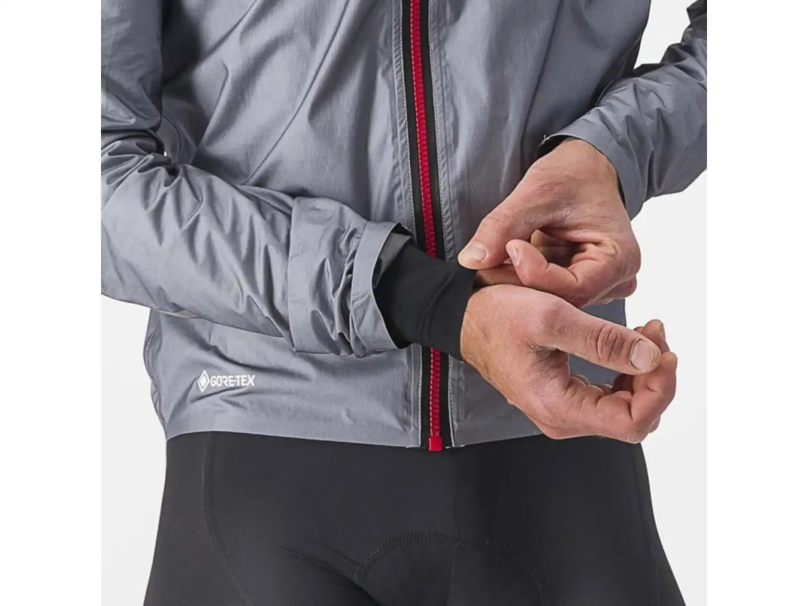 Castelli Tempesta Lite Herrenjacke Grau