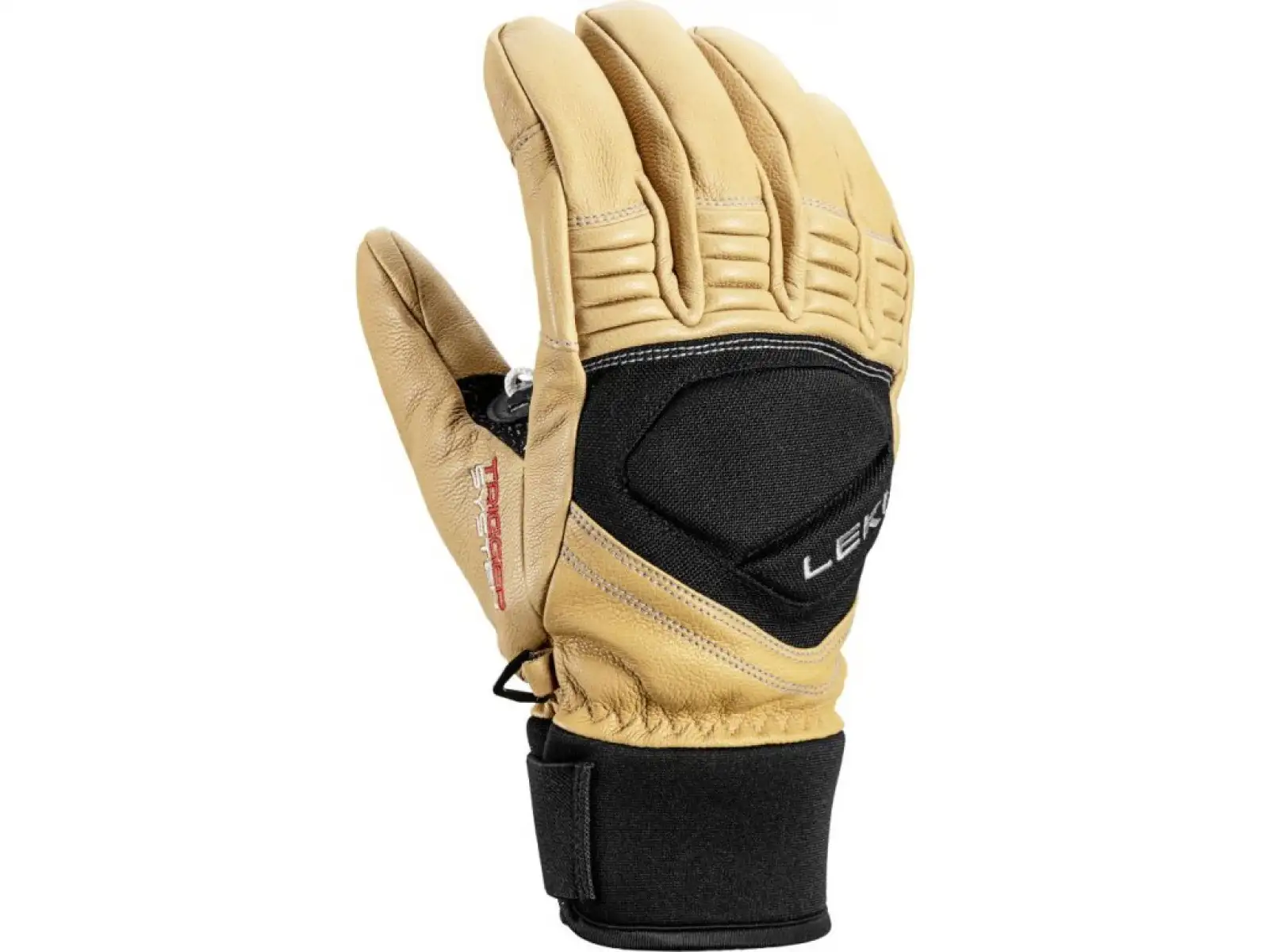 Leki Copper 3D Pro Skihandschuhe Tan/Black