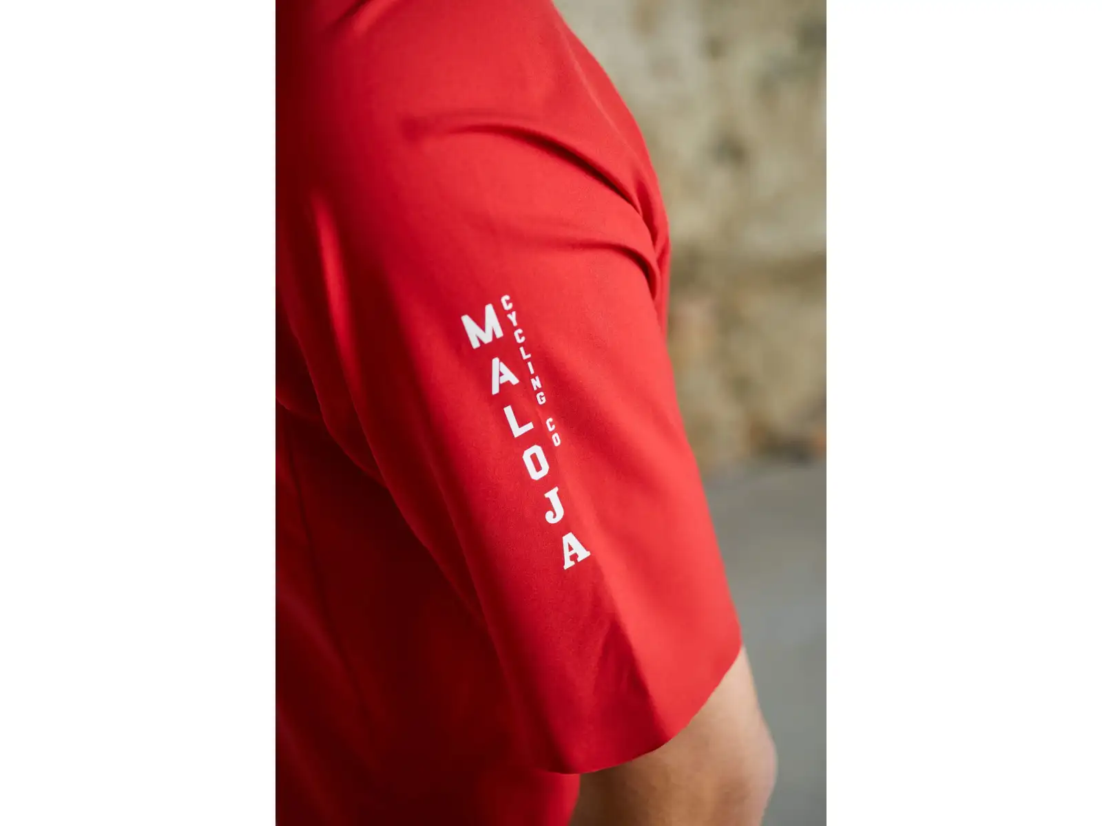 Maloja PizolM Herrentrikot Kurzarm Deep Sunset