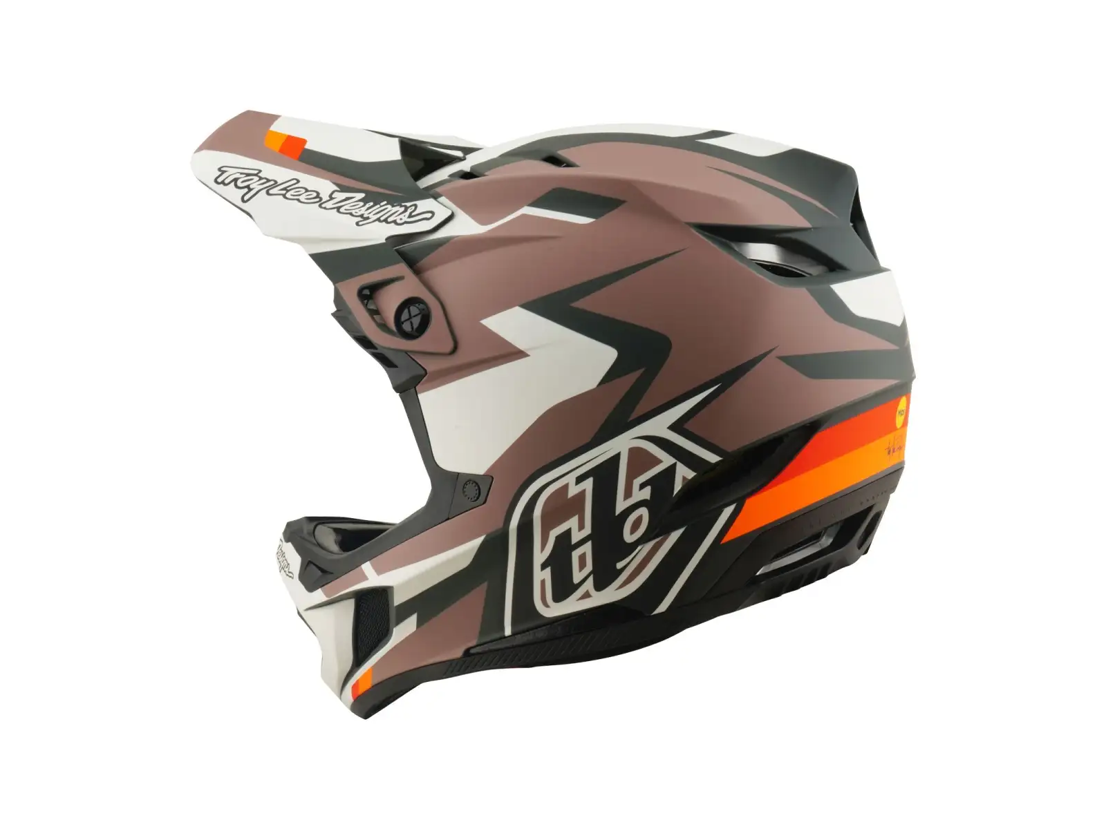 Troy Lee Designs D4 Polyacrylite MIPS Helm Roamer Clay
