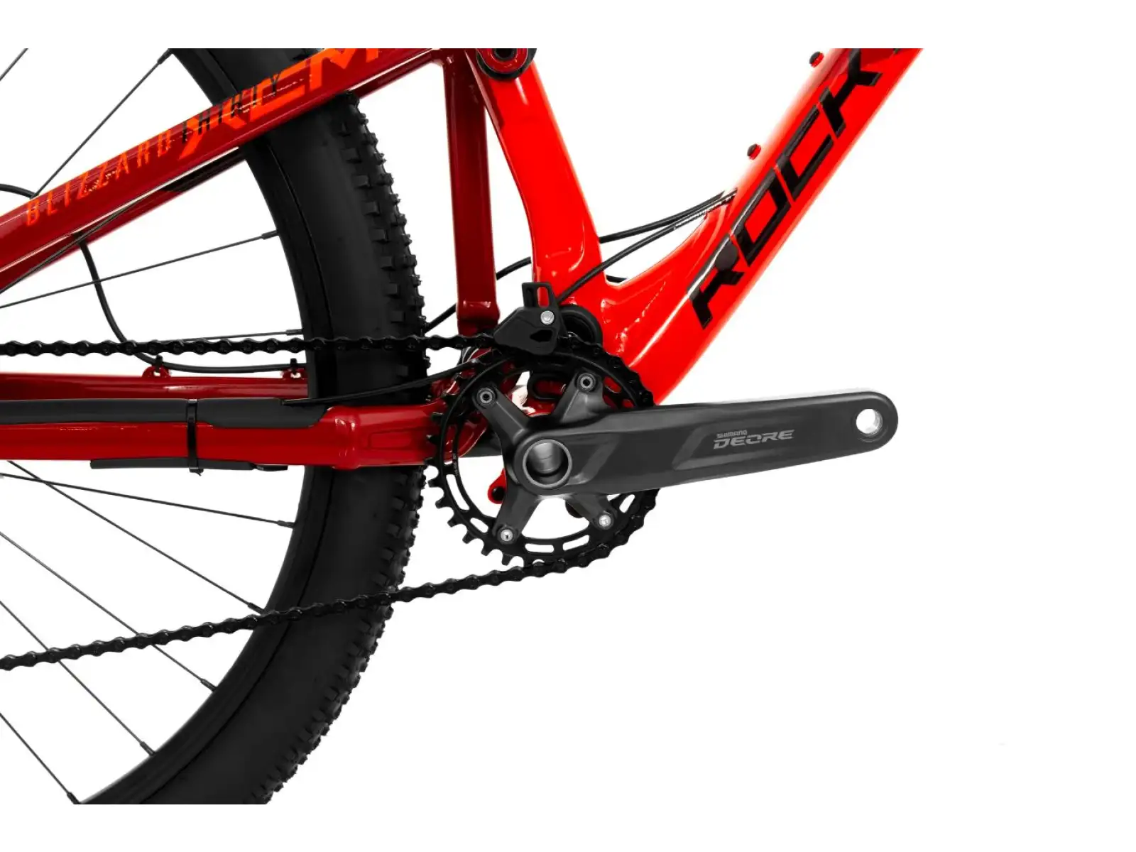 Rock Machine Blizzard XCM 30-29 vollgefedertes Fahrrad Red/Black MUSTER