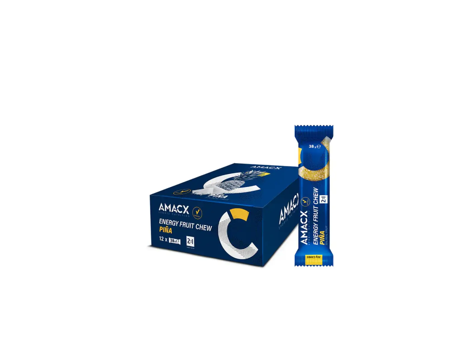 Amacx Energy Fruit Chew Energie Riegel 12 x 38 g