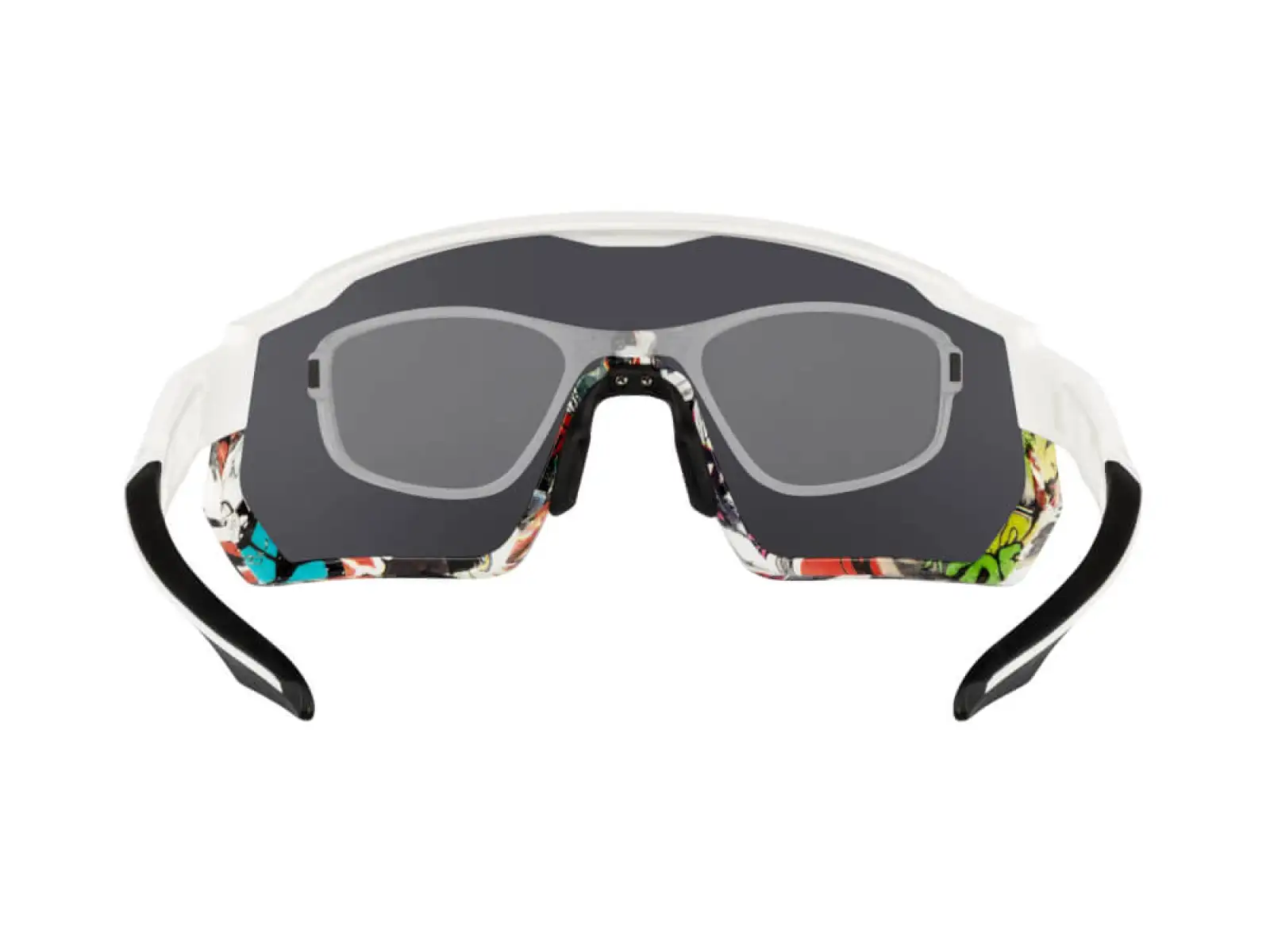 Force Drift Herrenbrille weiß/vivid/grau polarisierte Gläser