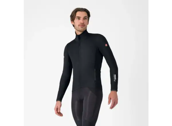 Castelli Alpha 150 Jacke Herrenjacke Light Black/Black