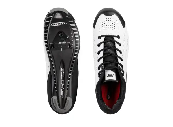 Force Command Carbon Straßenradschuhe für Herren in Weiß