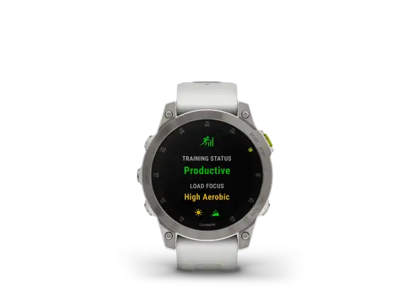 Garmin Epix Generation 2 Sapphire Edition Smartwatch Titanium/Weiß